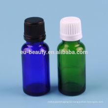 Plastic screw cap with reducer for essential oil glass bottle